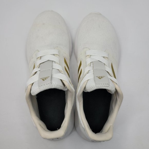 Adidas Edge Lux Bounce White Gold Women's Running Shoes EG1290 US Size 10 - Picture 5 of 8